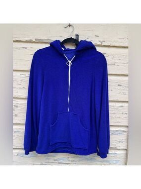 Vintage 70s 80s Beach High Tide Of California Terry Cloth Full Zip Hoodie Jacket